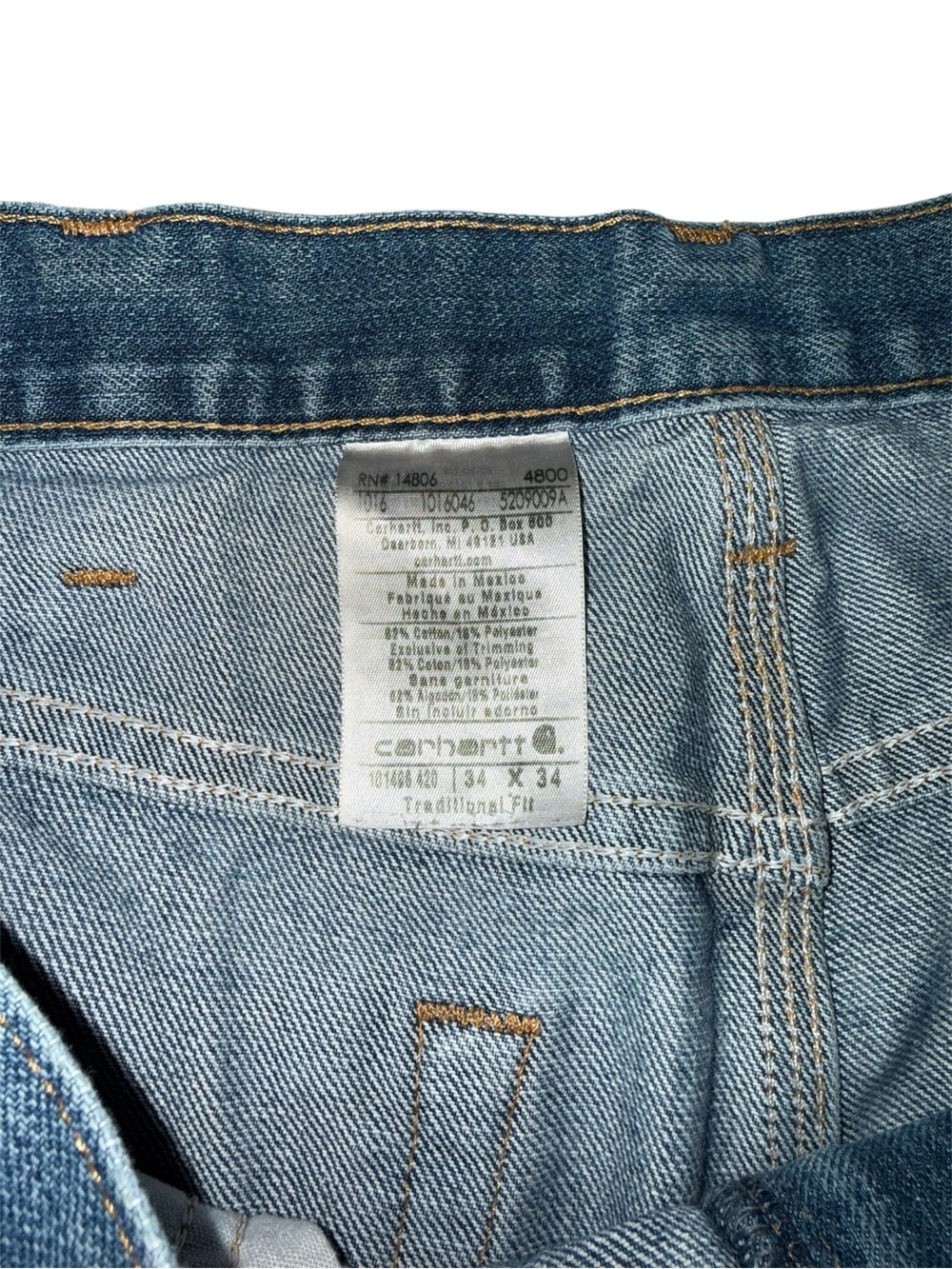 Men's Carhartt Distressed Jeans - Picture 7 of 7